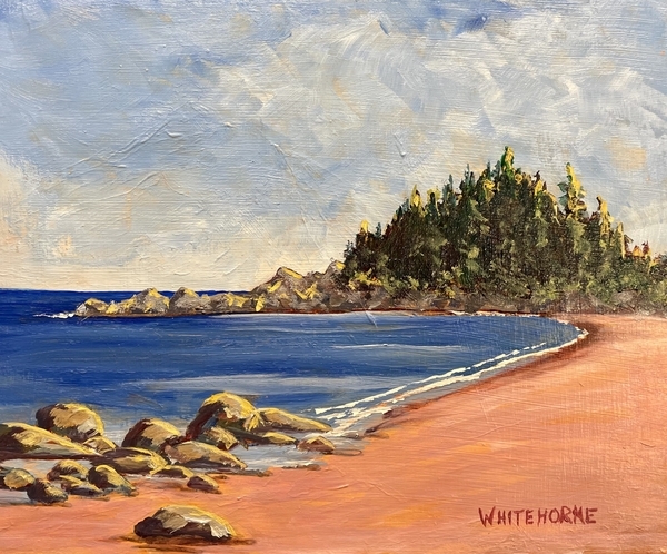 November Sun on Lockeport's Crescent Beach